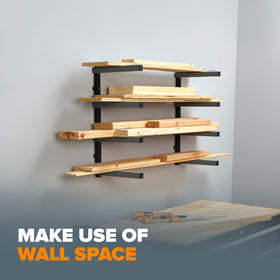 BORA PBR-004B garage organization solution reduces floor clutter and improves workflow.