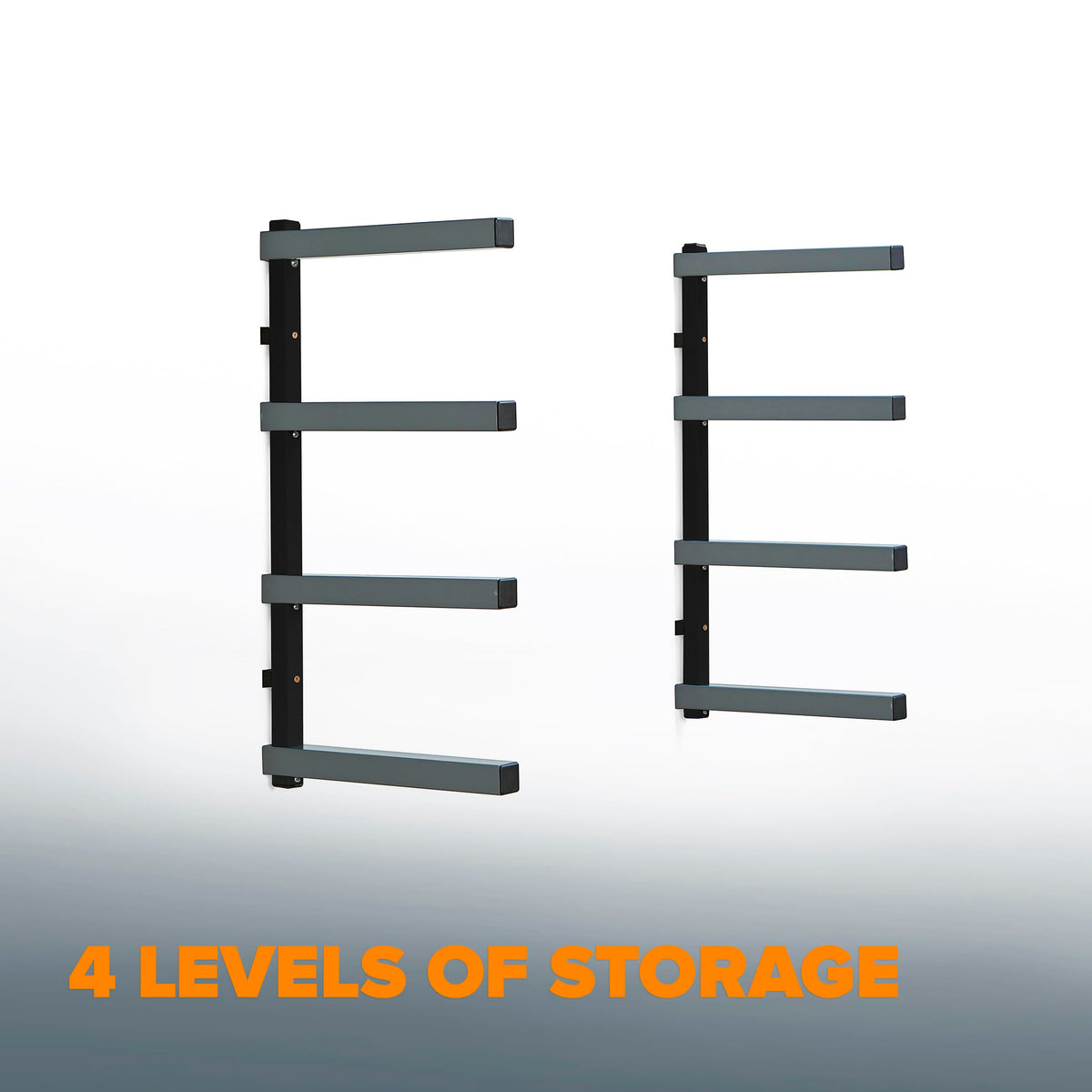 BORA PBR-004B heavy-duty 1-inch steel tubes provide durable construction for long-term use.