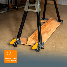 Bora PM-1100 installation demonstrates simple mounting with predrilled corners.