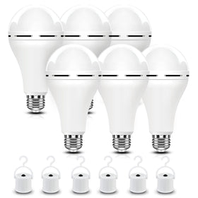 BoRccdit A21 emergency lightbulb pack providing reliable outage lighting