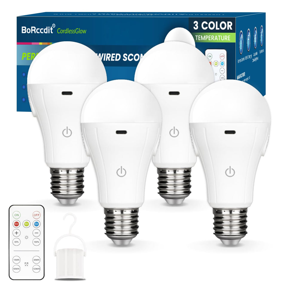 BoRccdit CordlessGlow remote control for easy room lighting adjustments