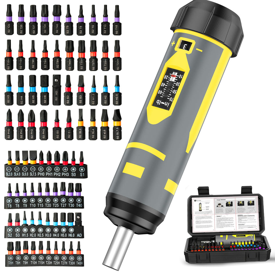 Bore Baby torque wrench set in rugged case for portable adjustments.