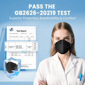 Borje KN95 5-ply breathable mask provides year-round comfort
