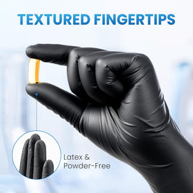 Borje gloves displaying beaded cuffs for comfortable wrist sealing.