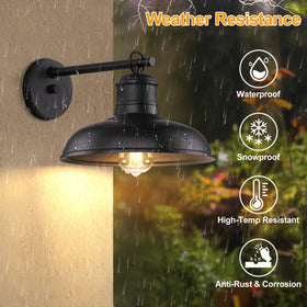 Bosceos ceramic E26 socket supports safer heat and bulb variety.