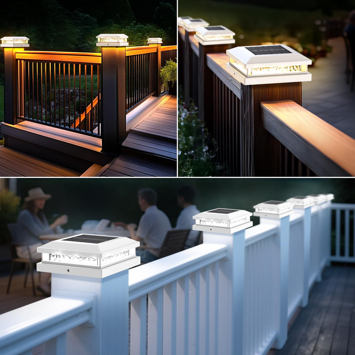 Bosceos house-shaped cap light creates prism-like patterns.