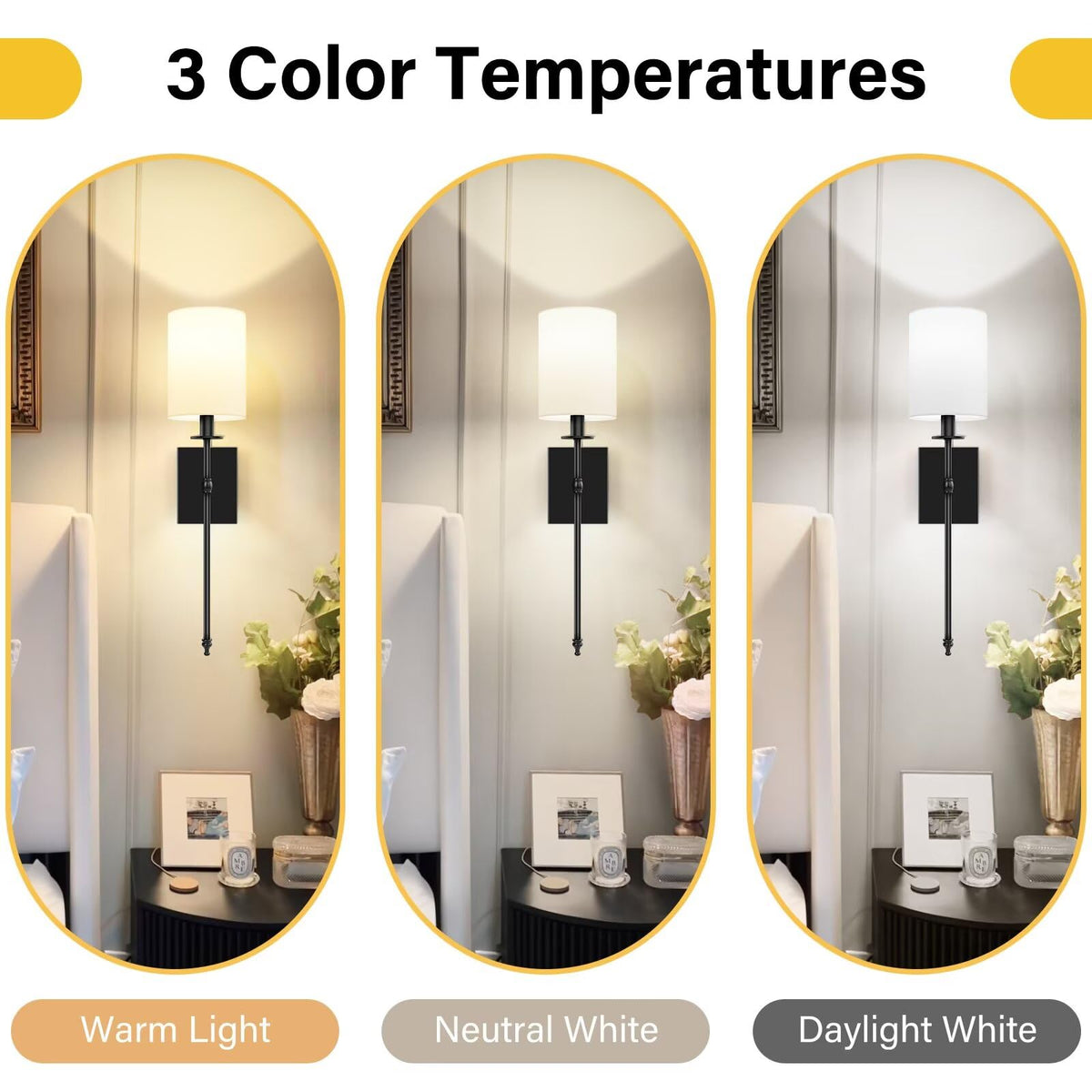Bosceos matte black wall sconce adds modern style to any room.
