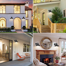 Bosceos anti-rust coating keeps exterior lighting looking timeless.