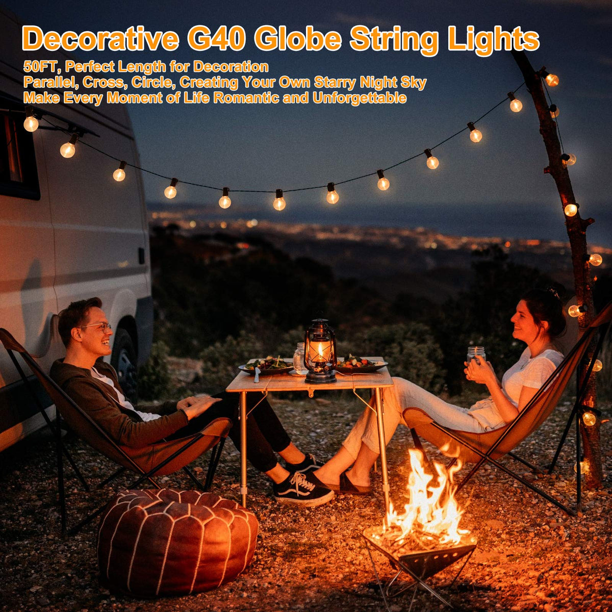 Bosceos ideal decor for patios and backyards during parties.