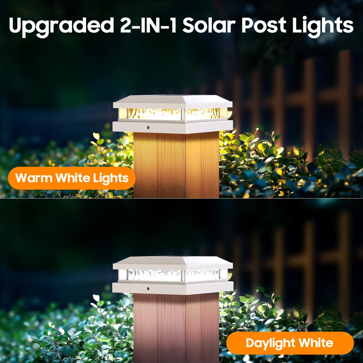 Bosceos solar panel and quick charge for longer runtime.