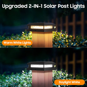 Bosceos dual-color switch for warm or cool white light in use.