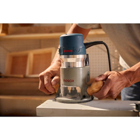 Bosch 1617EVSPK variable-speed dial for matching speed to material.