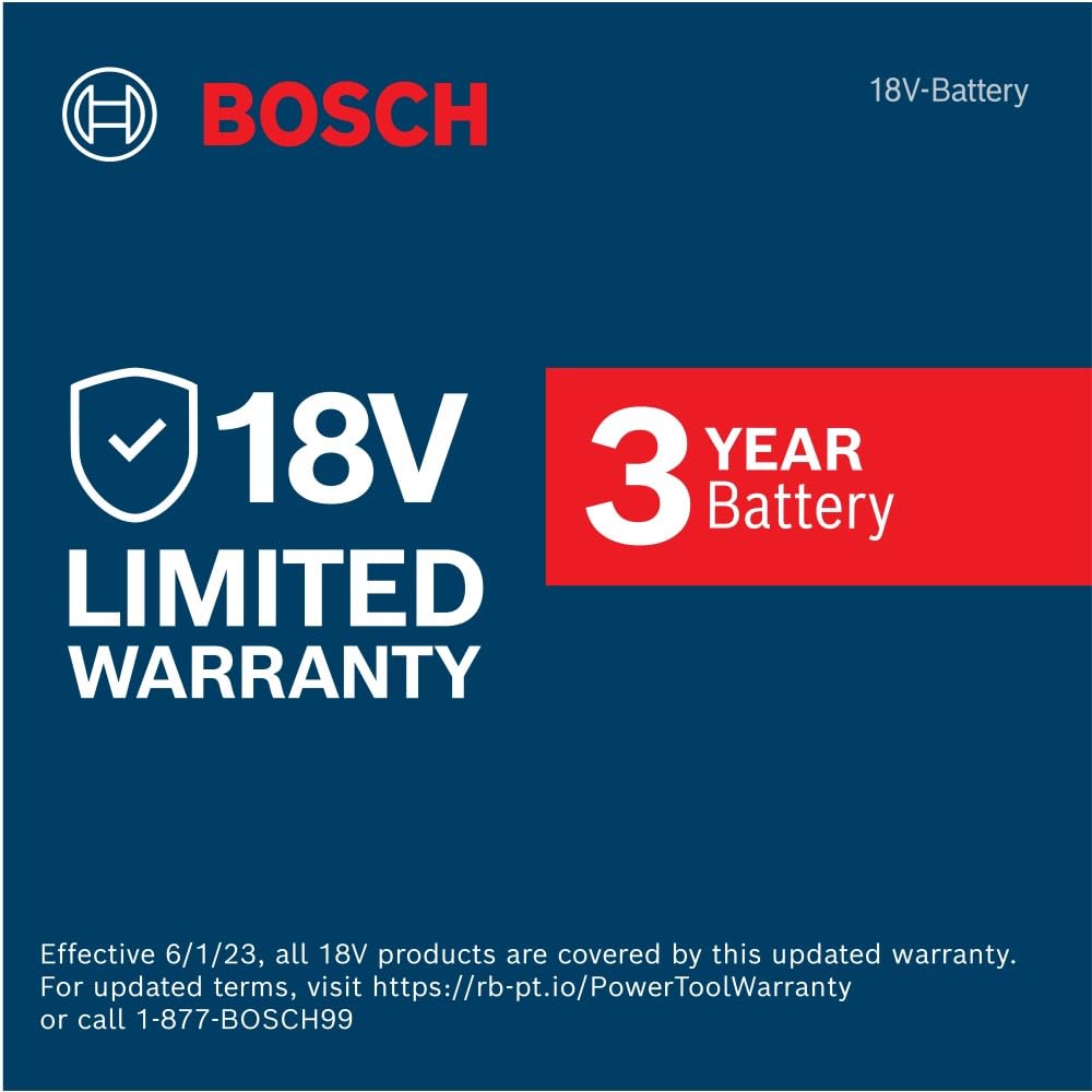 Bosch BAT612 18V battery suited for screwdriving and fastening tasks
