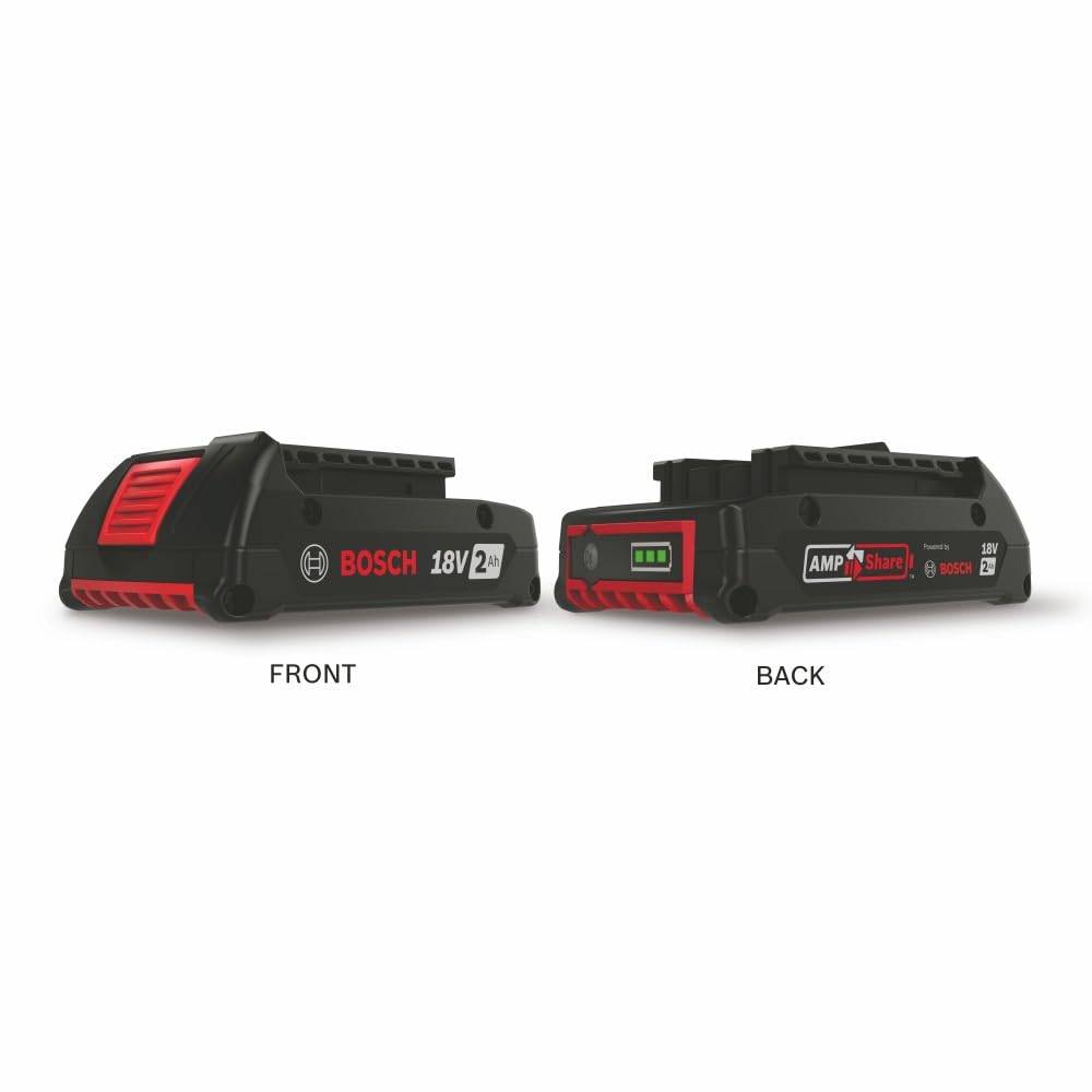 Bosch BAT612 charge-status indicator provides clear runtime visibility