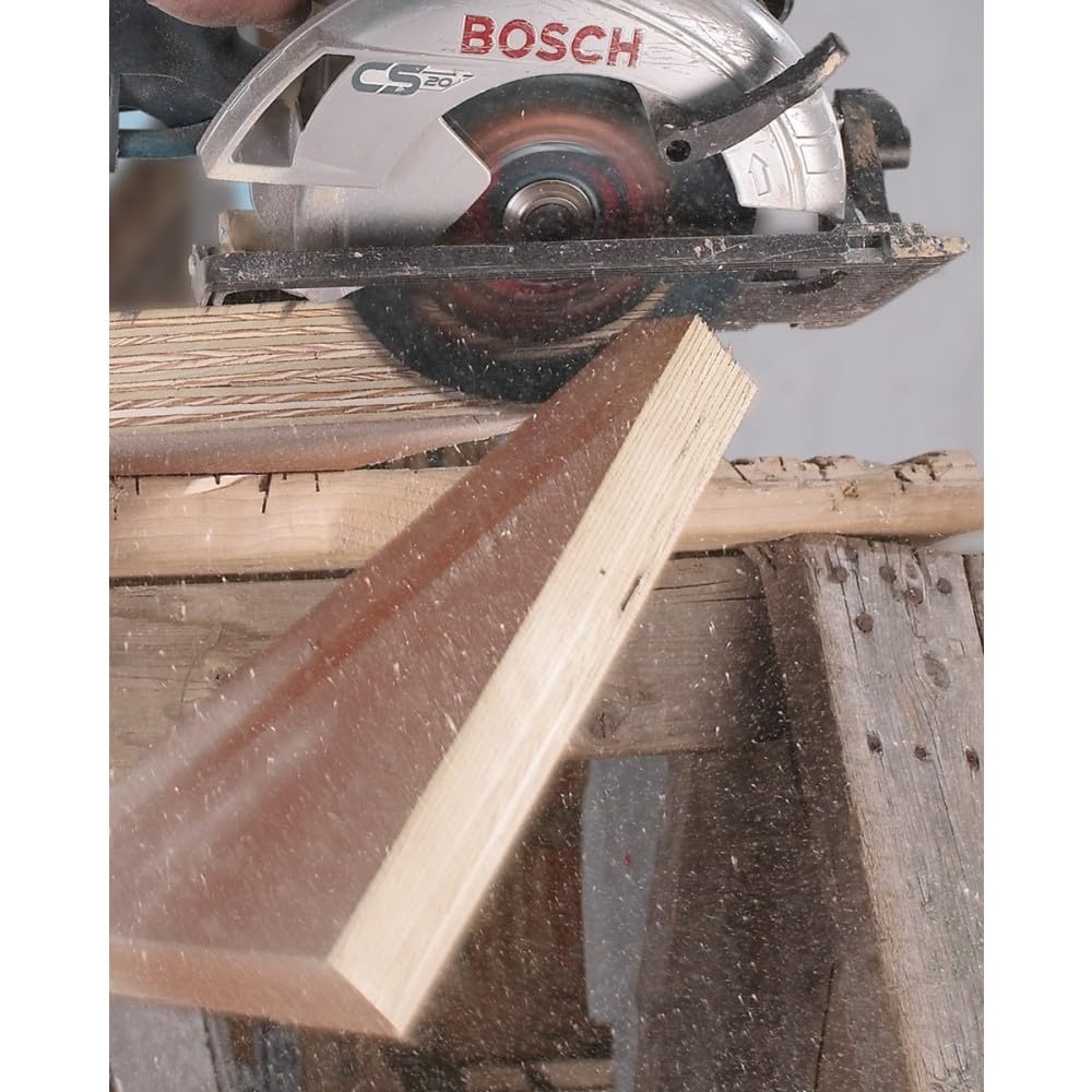 Bosch CS10 anti-snag lower guard helps smooth operation.