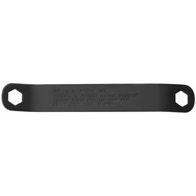 Bosch CS10 saw hook for convenient storage between cuts.