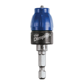 Bosch D60498 Dimpler in drywall application showing automatic countersink for precise depth