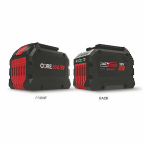 Bosch GBA18V120 CoolPack 2.0 closeup emphasizes cooling technology.