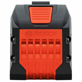 Bosch GBA18V120 copper end plates closeup shows robust design.