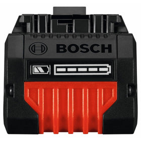 High-resolution charge-status indicator for quick battery checks.