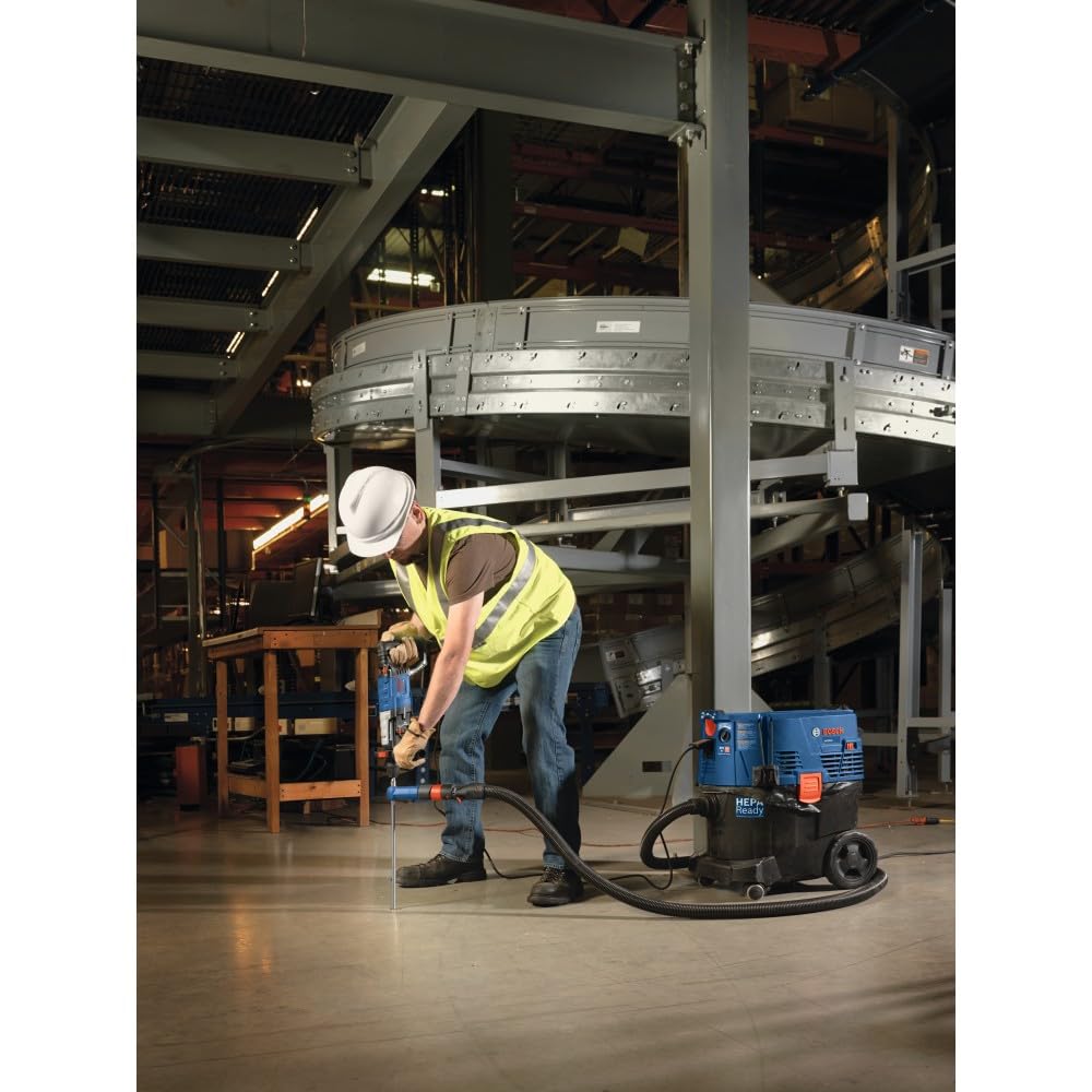 SDS-Plus system enables tool-free bit changes with secure locking.