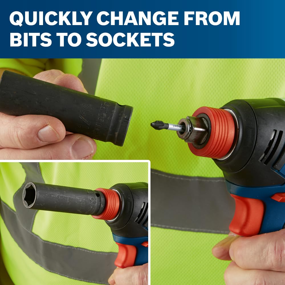 Bosch GDX18V-1860CN auto bolt release prevents dropping bolts