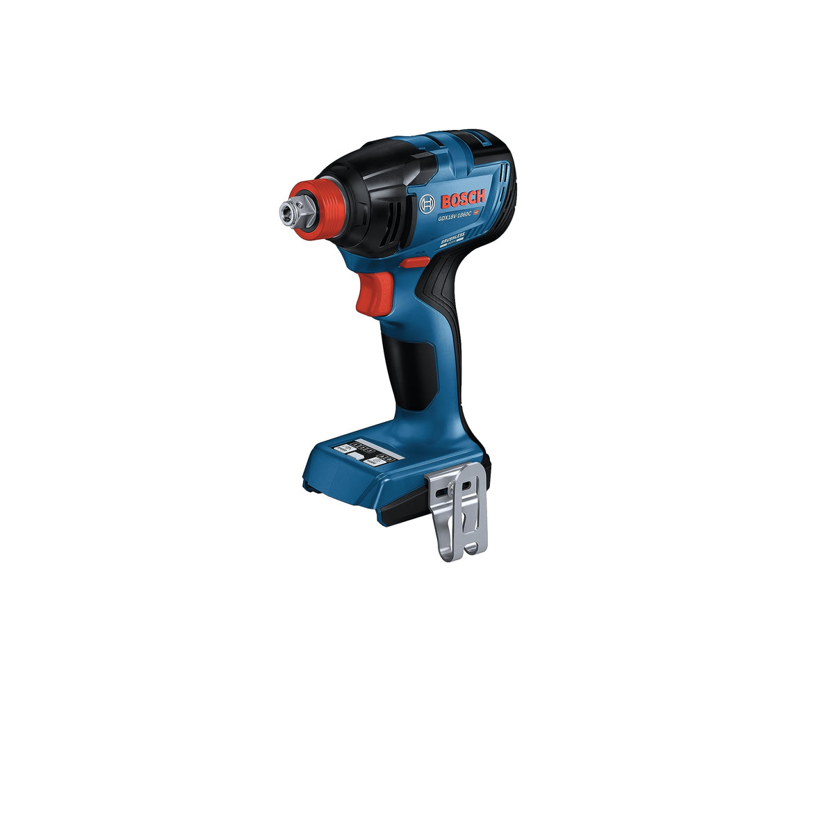 Bosch GDX18V-1860CN front view for versatile two-in-one driving power