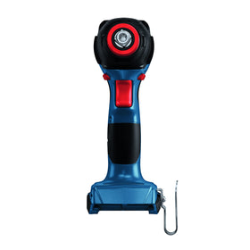 Bosch GDX18V-1860CN in-use with sockets showing seamless drive compatibility