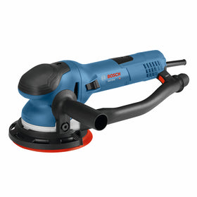 Bosch GET75-6N sander in turbo mode boosts stock removal on tough projects.