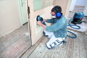 Bosch GET75-6N pad-dampening brake helps prevent swirl marks.