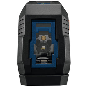 Bosch GLL50-20G integrated magnetic mount attaches to metal surfaces with ease.