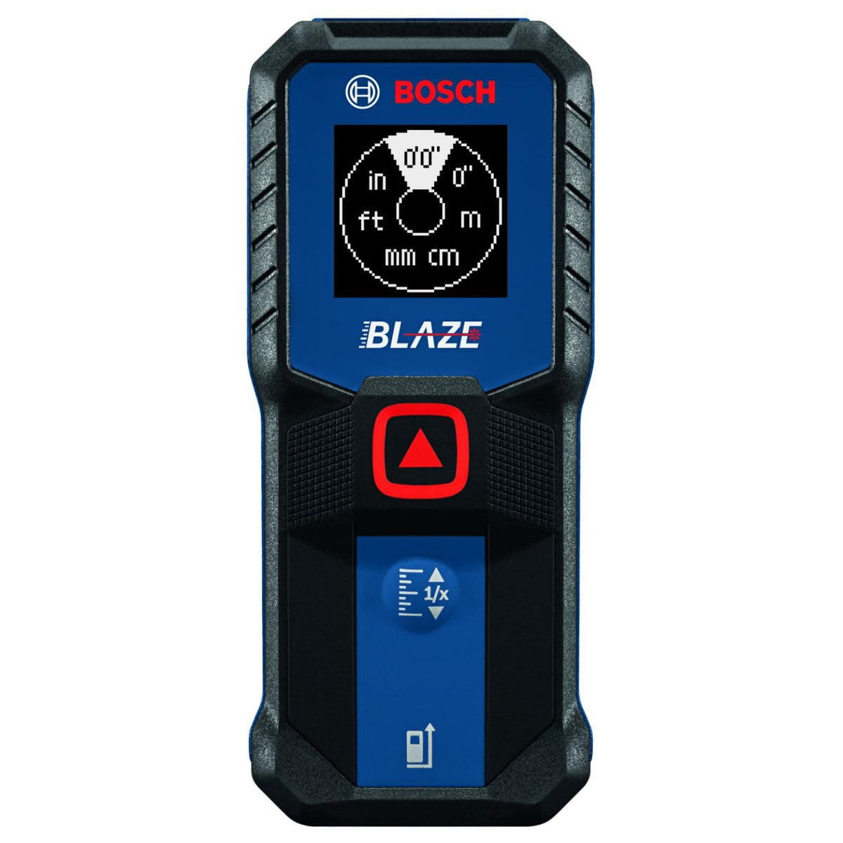 Bosch GLM100-23 Blaze slim ergonomic grip improves handling during tasks