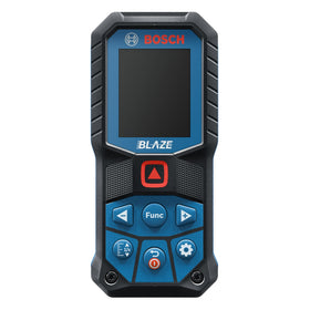 Bosch GLM165-22 Blaze IP65 durable housing protects against dust and water exposure.