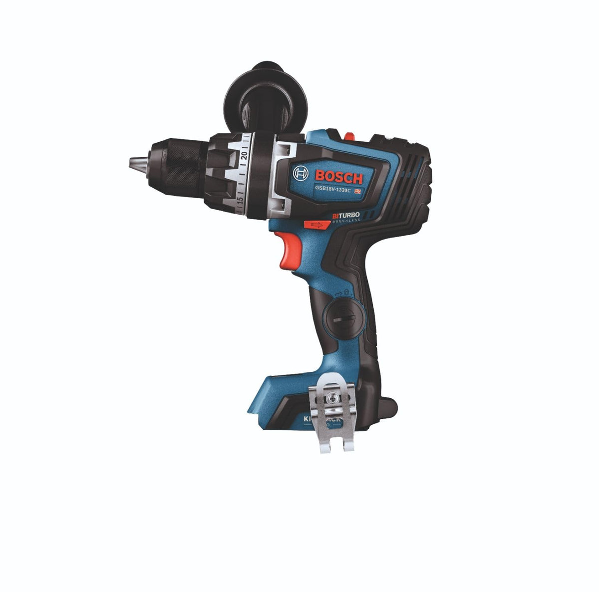 BITURBO brushless motor delivers top power with efficient energy use.