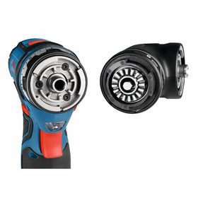 Bosch GSR12V-140FCB22 LED light illuminates dark work areas