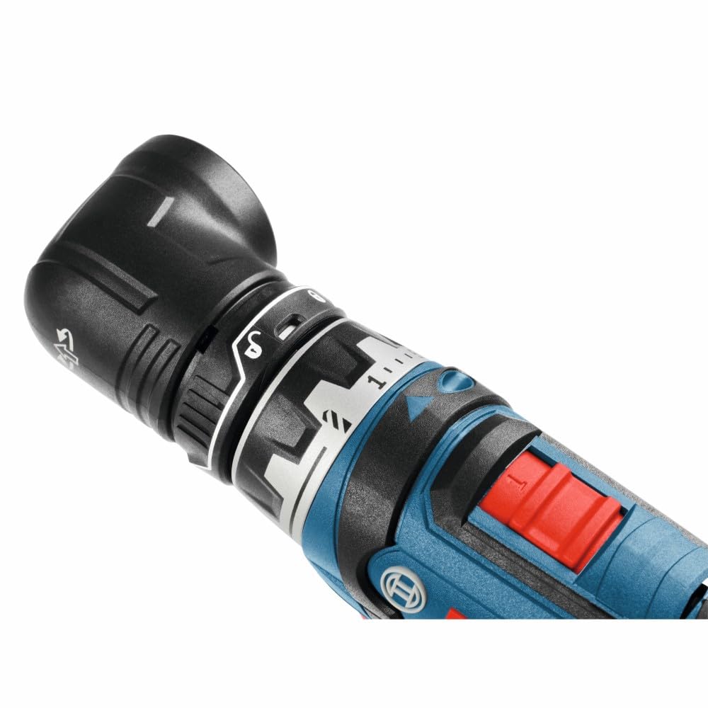 Bosch GSR12V-140FCB22 locking bit holder secures hex bits for high-torque tasks
