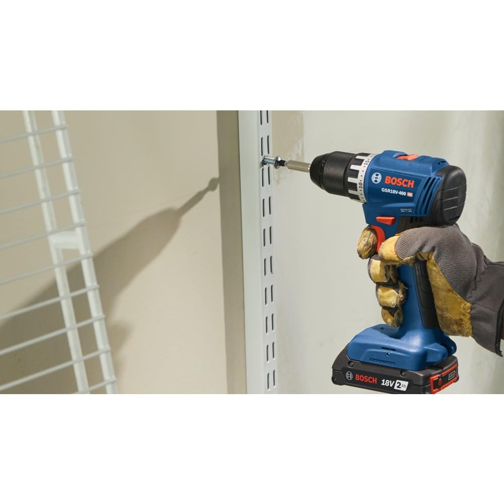 Bosch GSR18V-400B12 electronic cell protection shields the battery