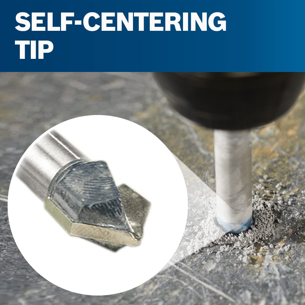 Bosch GT2000 three-flat shank provides secure grip on larger bits