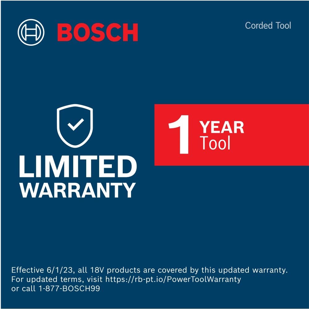 Bosch GWS8-45 burst-protection guard allows quick adjustments