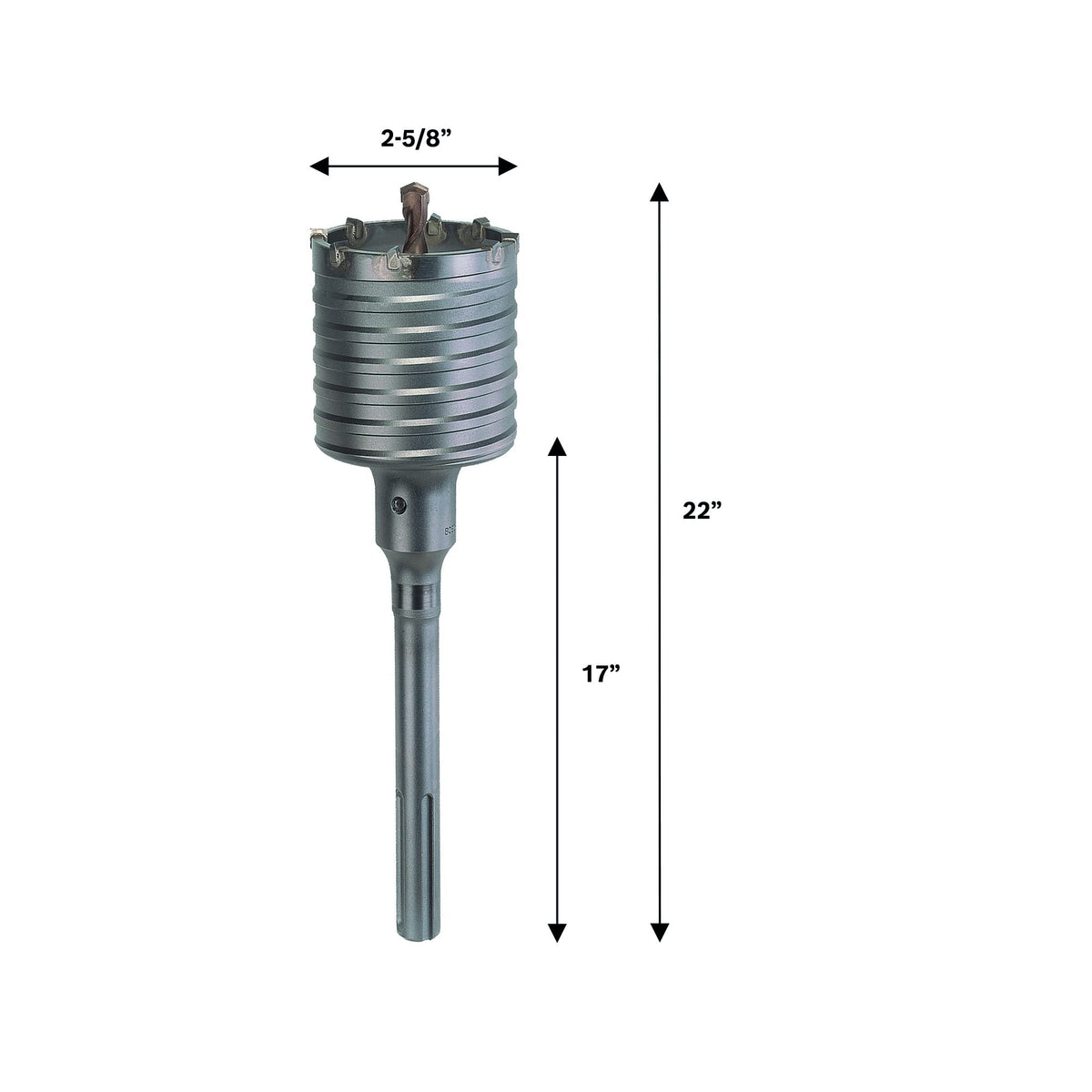 Bosch HC8526 integral shank core bit enhances power transmission