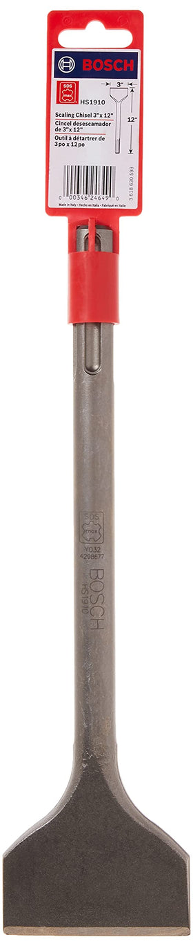 Bosch HS1910 masonry removal efficiency in concrete and brick tasks.