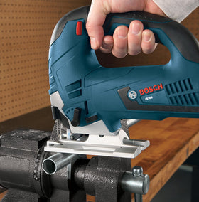 Bosch JS365 bevel feature 0-45 degrees supports precise angled work.