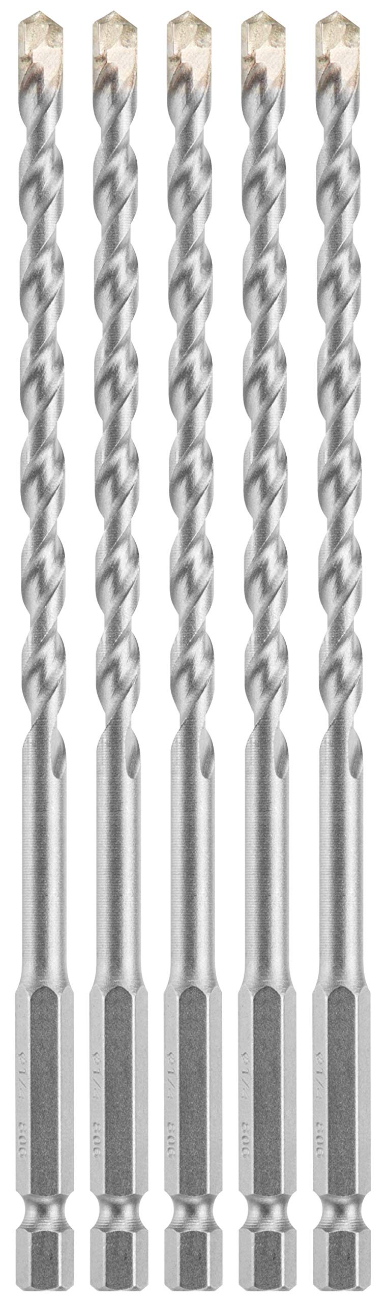 Bosch LBHX0045 hex shank masonry bit for fast drilling and precise starts.