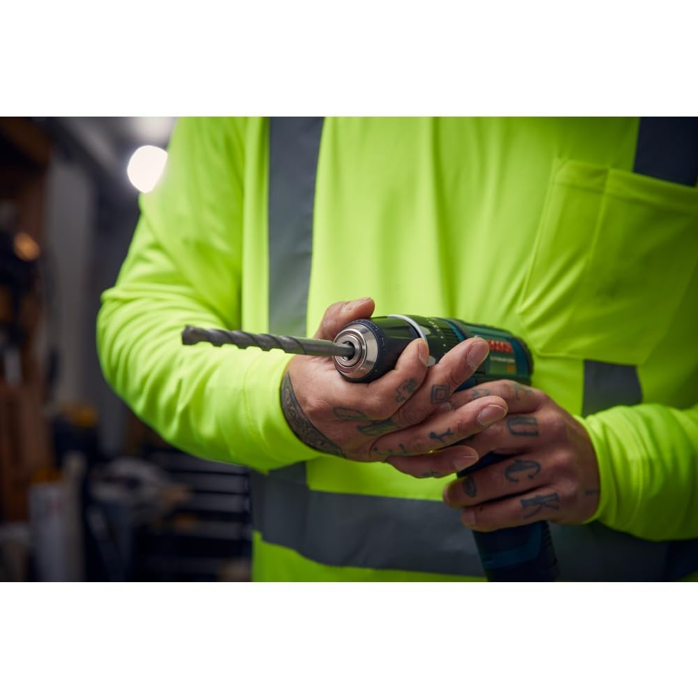 Durable Bosch-made carbide bit for long life in tough materials