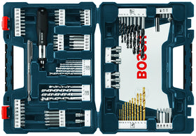 Bosch MS4091 case with bits neatly organized for quick access on site