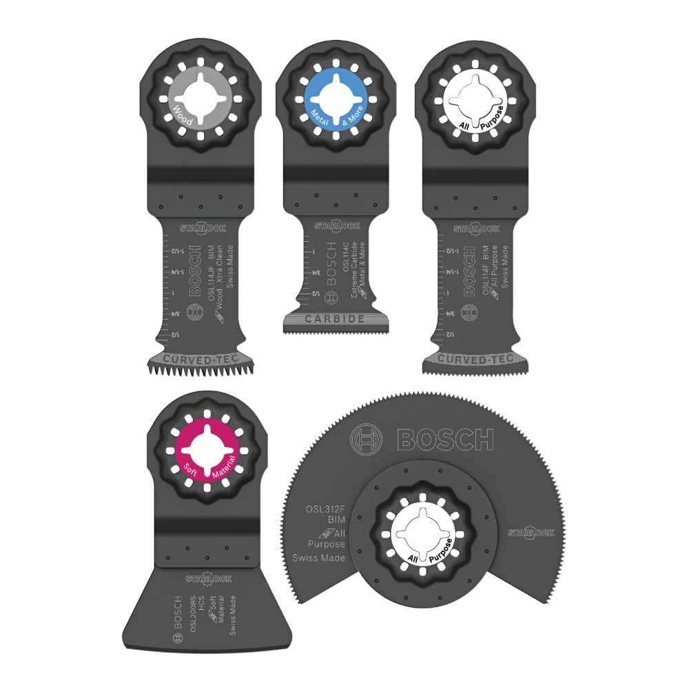 Bosch OSL005C scraping blade OSL200RS for material removal and cleanup.