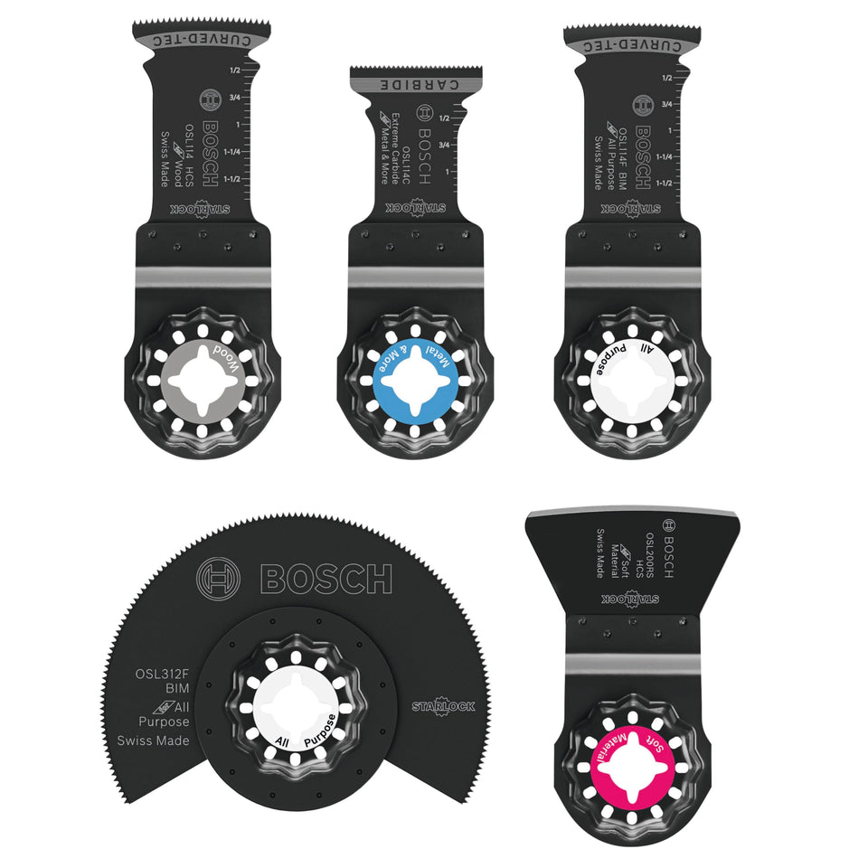 Bosch OSL005L Starlock carbide teeth blade for metal cutting and longer life