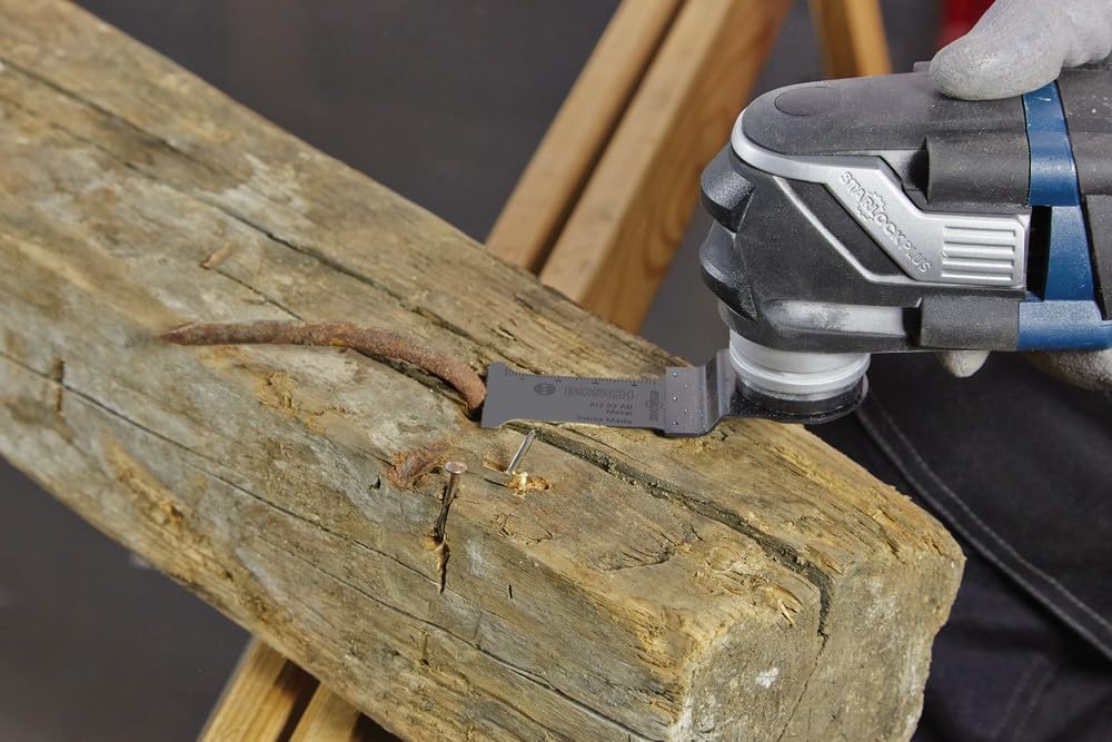 Bosch OSL005L Starlock torque-transfer blade delivers strong grip