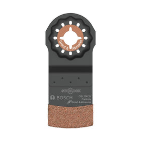Bosch OSL114CG two-in-one design for grinding and rasping versatility on projects.