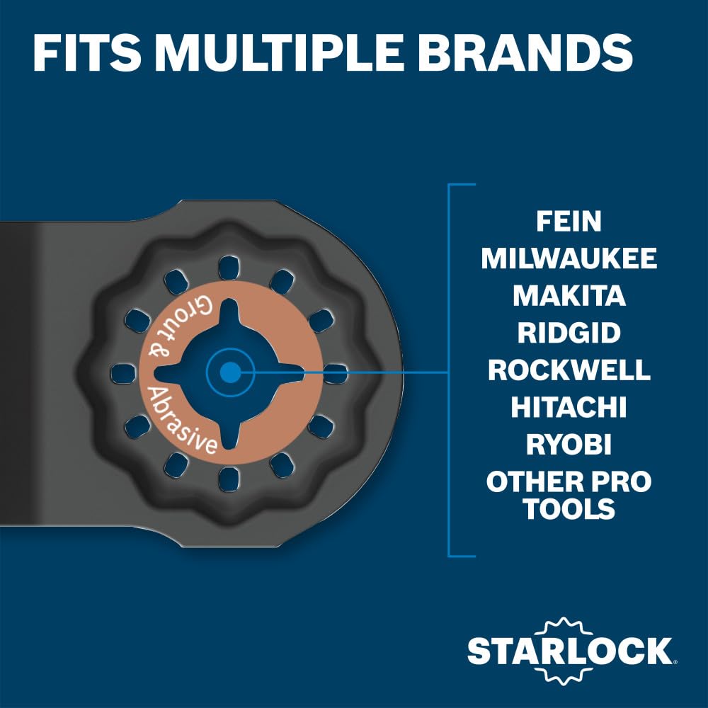Bosch OSL114CG universal compatibility with Starlock and OIS tools.